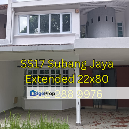 22x80 - SS 17 Subang - Renovated up & down house, Selangor, Subang Jaya