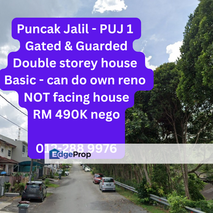 Basic house - opposite open area, Selangor, Seri Kembangan