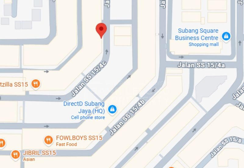 3 Storey Shop Office, Jalan SS15/4C, 47500 Subang Jaya, Selangor