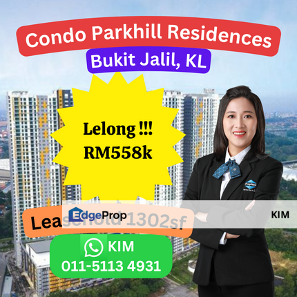 LELONG Condo Parkhill Residence, Bukit Jalil, KL, Kuala Lumpur, Bukit Jalil