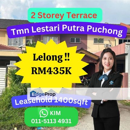 Lelong No. 21, Jalan LEP 3/15, Seksyen 3, Taman Lestari Putra Puchong, Selangor, Puchong South