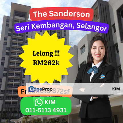 LELONG The Sanderson, Seri Kembangan, Selangor, Selangor, Seri Kembangan