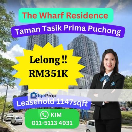 Lelong Service Apartment Taman Tasik Prima Puchong, Selangor, Puchong