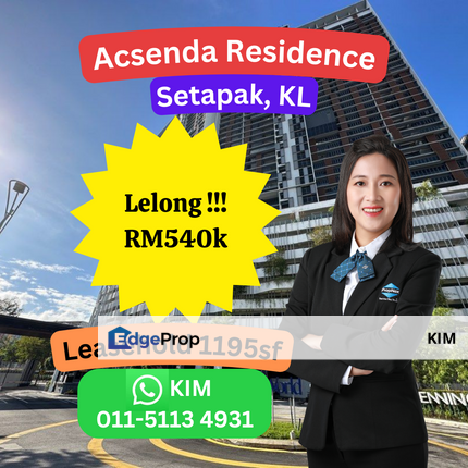 LELONG Ascenda Residences, Setapak, KL, Kuala Lumpur, Setapak