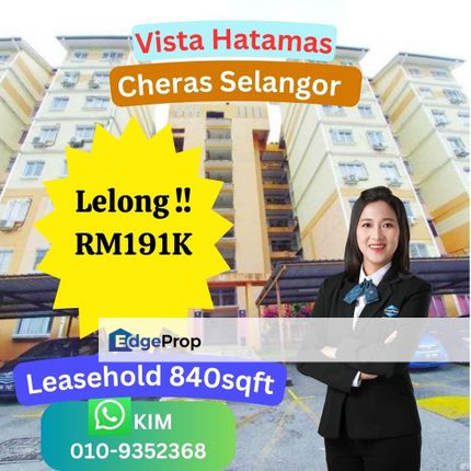 Lelong Vitsta Hatamas Apartment Cheras Selangor, Selangor, Cheras