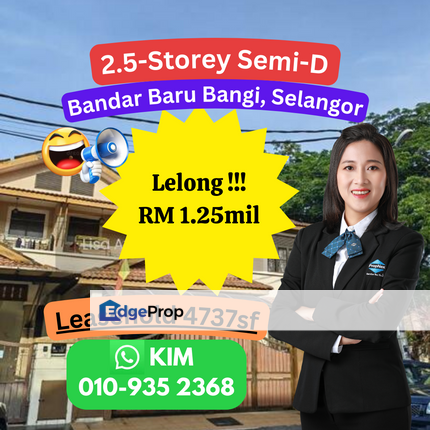 LELONG 2-Storet Terraced House, Damansara Heights, KL, Kuala Lumpur, Damansara Heights