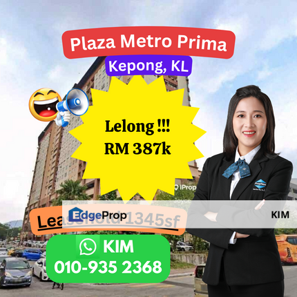 LELONG Plaza Metro Prima, Kepong KL, Kuala Lumpur, Kepong