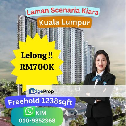 Lelong Condo Laman Scenaria Kiara Kuala Lumpur, Kuala Lumpur, Segambut