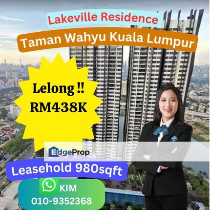 Lelong Lakeville Residence Taman Wahyu Kuala Lumpur, Kuala Lumpur, Kepong