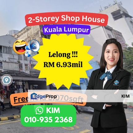 LELONG Shop House, KL City, KL, Kuala Lumpur, KL City