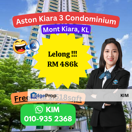 LELONG Aston Kiara 1, Mont Kiara, KL, Kuala Lumpur, Mont Kiara