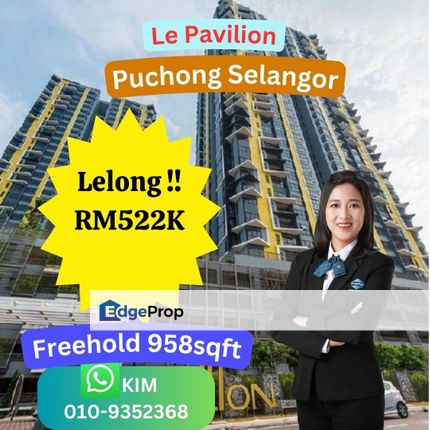 Lelong Le Pavilion Puchong Selangor, Selangor, Bandar Puteri Puchong