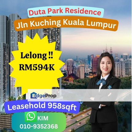 Lelong Duta Park Residence Kuala Lumpur, Kuala Lumpur, Jalan Ipoh