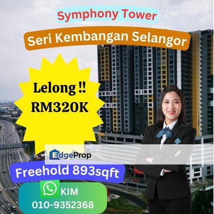 Lelong Symphony Tower Seri Kembangan Selangor, Selangor, Cheras