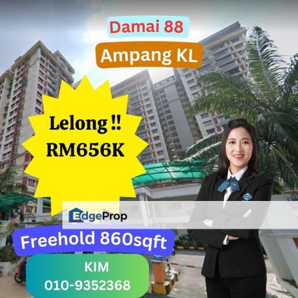 Lelong  Damai 88 Ampang Kuala Lumpur, Kuala Lumpur, Ampang