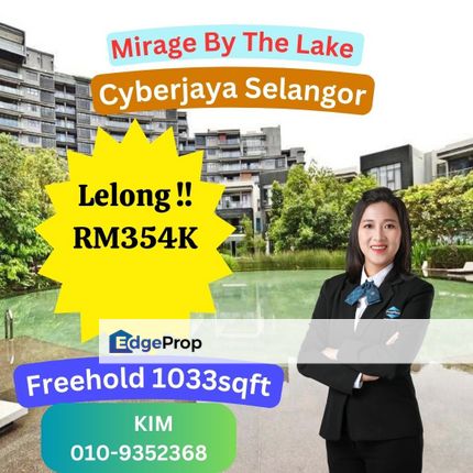 Lelong Mirage By The lake Cyberjaya Selangor, Selangor, Cyberjaya