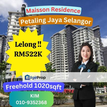 Lelong Maisson Residence Petaling Jaya Selangor , Selangor, Ara Damansara