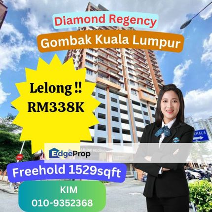 Lelong Diamond Regency Kuala Lumpur, Kuala Lumpur, Setapak