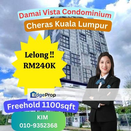 Lelong Damai Vista Condominium Cheras Kuala Lumpur, Kuala Lumpur, Cheras