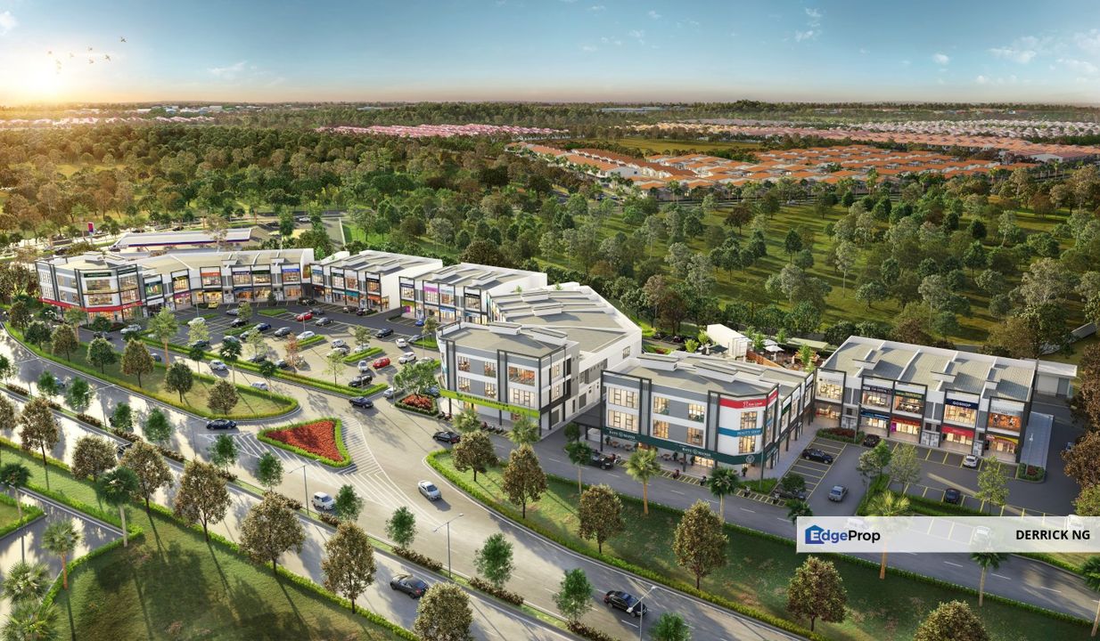 New Commercial Area Bintang Ria Facing Main Road 2 Stry Shoplot For Rent, Kedah, Sungai Petani