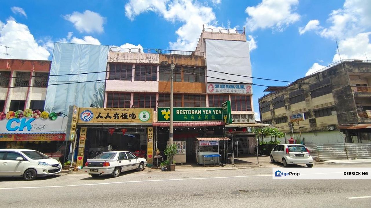 Pekan Lama Sungai Petani Facing Road 4 Stry Shoplot With Pent House For Rent, Kedah, Sungai Petani