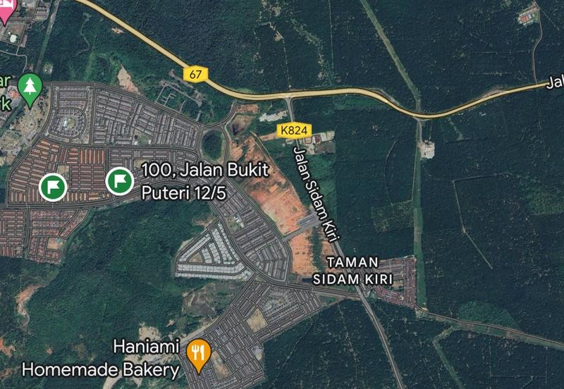 Jalan Puteri Jaya - Jalan Sidam Kiri