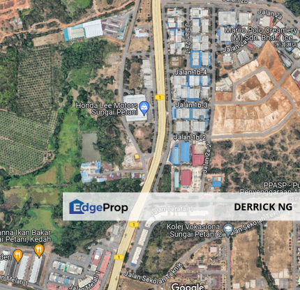 Near Honda 4s Centre , Miel Industry Area Agricultural Land Zoning Residential For Sale, Kedah, Sungai Petani