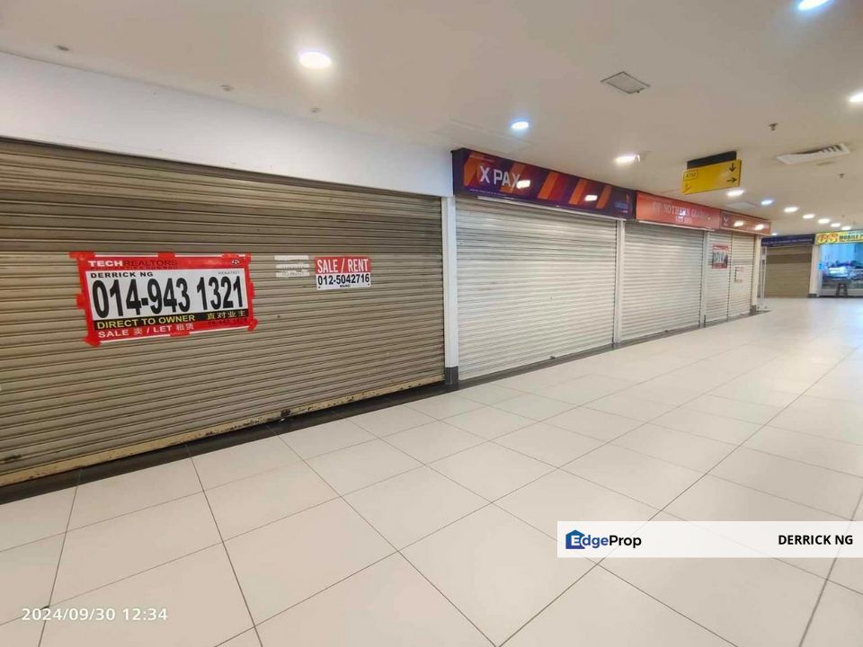 Central Square 1st Floor Retail Shop 507 Sqft Include Maintenance Fee + Sinking Fund For Rent, Kedah, Sungai Petani