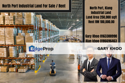 Industrial Land 250,000sqft Converted For Rent Suitable Any Business , Selangor, Port Klang