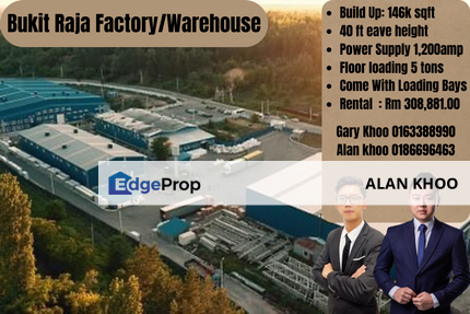 Bukit Raja Detached Factory For Rent Kapar Meru Setia Alam Puncak Alam Shah Alam Ijok Klang, Selangor, Klang