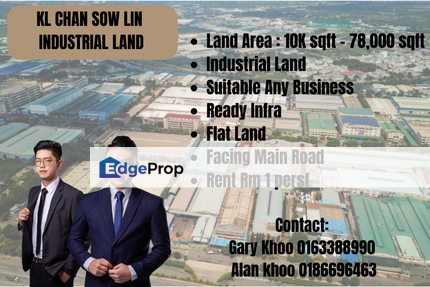 Kuala Lumpur Chan Sow Lin Facing Main Road Industrial Land Cheras Maluri Sungai Besi Salak South, Kuala Lumpur, Pudu