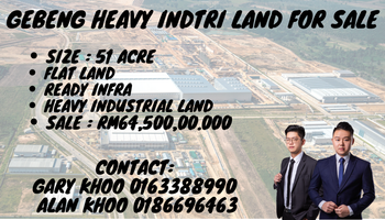 Kuantan Gebeng Heavy Industrial Land For Sale Balok for Sale @RM64 ...