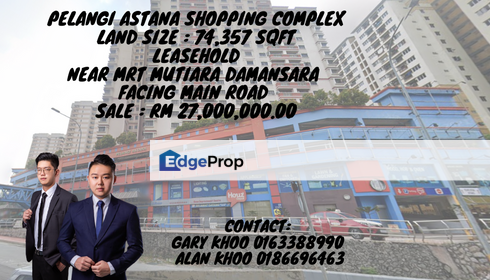  Plaza Pelangi Astana, PJU 6, Commercial Building , Shopping Complex 2 storey retails space and 1 storey Car park , Selangor, Petaling Jaya