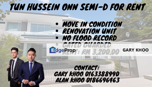 Tun Hussein Onn Semi-D Renovation Fully Furnished For Rent C180 Cheras Perdana Puncak Alam Batu 11 , Selangor, Batu 9th Cheras