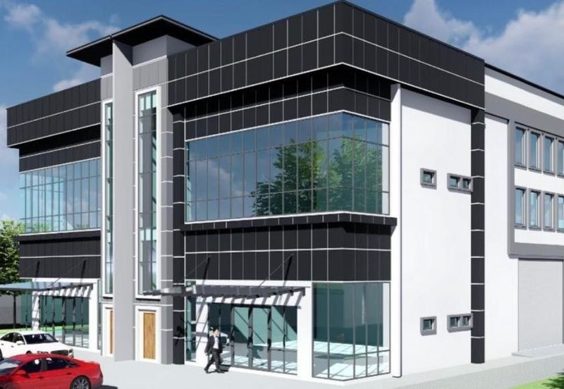 Brand New Factory rawang jaya Industrial Park 2sty Semi-D bu5.6ksf La11.7ksf 200amp F/H