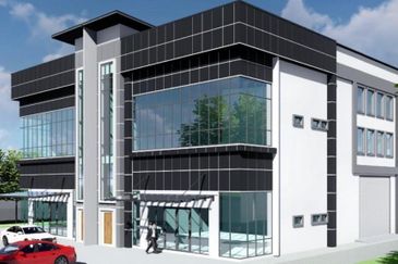 Brand New Factory rawang jaya Industrial Park 2sty Semi-D bu5.6ksf La11.7ksf 200amp F/H