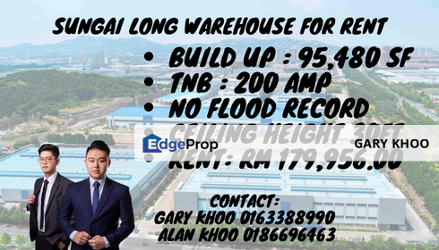 Sungai Long Commercial/Showroom/Warehouse Facing Main Road Rent Kajang Balakong Mahkota Cheras, Selangor, Cheras