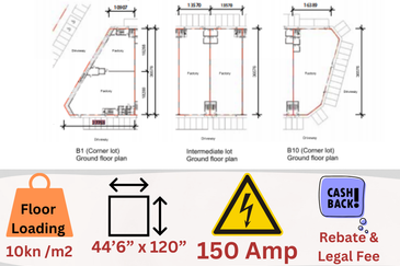 Batu Caves Sungai Tua ,Selayang ,Kepong, Pasar Borong , New Terrance Factory ,Freehold Limited Unit 44 lot 