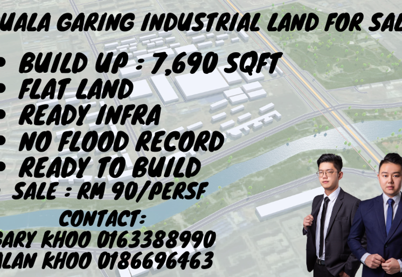Rawang Kuala Garing Industrial Land For Sale Bandar Country Home Kepong Sungai Buloh Serendah