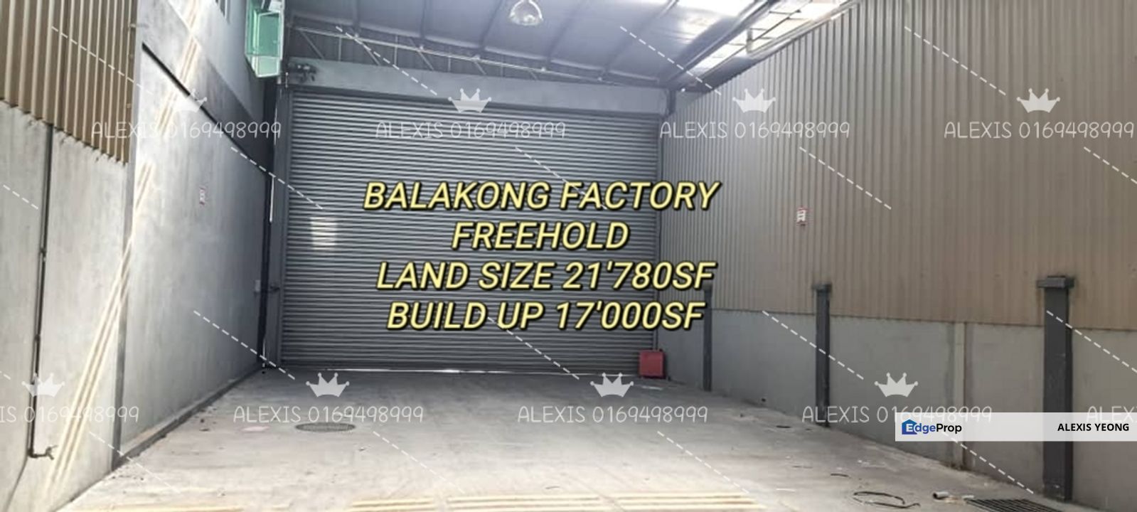 Semi-Detached Factory Warehouse Cum Office , Jalan KPB Kawasan Perindustrian Balakong, Selangor, Balakong