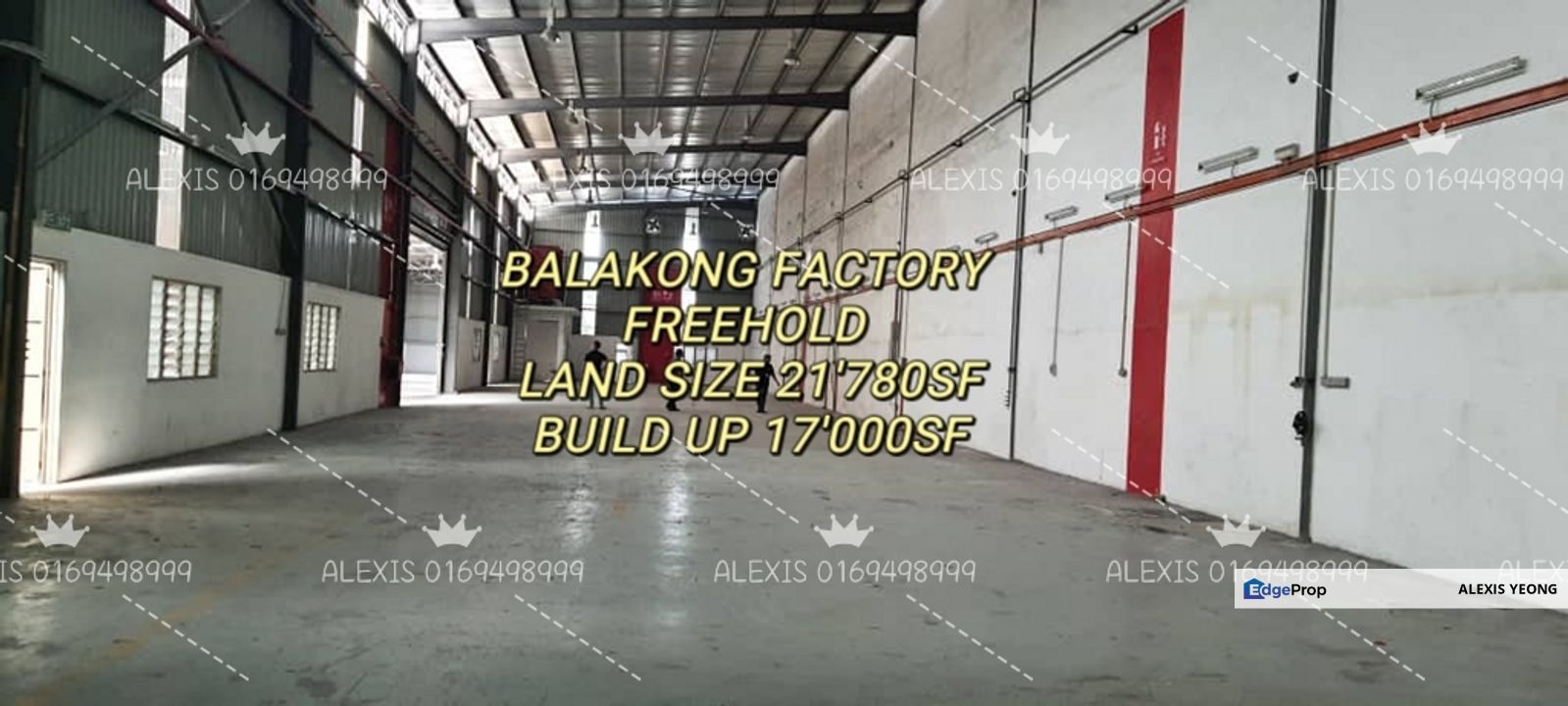 Semi-Detached Factory Warehouse Cum Office , Jalan KPB Kawasan Perindustrian Balakong, Selangor, Balakong