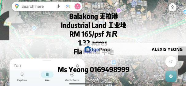 Balakong Industrial Land / Flat Land / balakong jaya / cheras jaya / kajang / Simpang balak, Selangor, Balakong