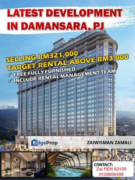 Affordable full service apartment PAXTOZ TOWER  Business Suite for sale!, Selangor, Damansara Perdana