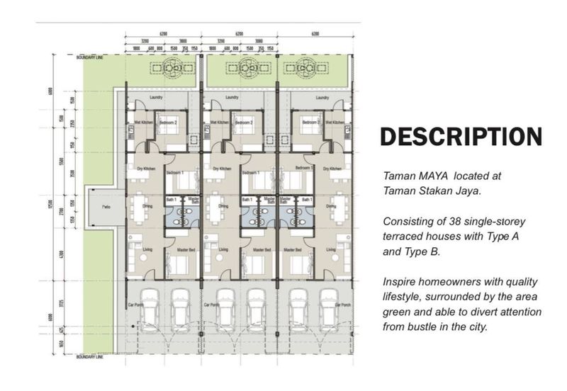 Taman Maya Stakan @ Taman Stakan Jaya - Lot 2157 Block 24 Muara Tuang Land District