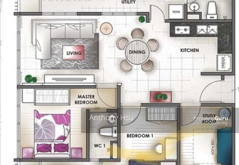 Metrocity Square SOHO Apartment