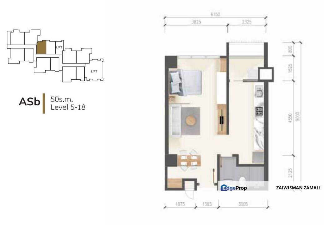 Riverine Diamond Luxury Condominium, Sarawak, Kuching