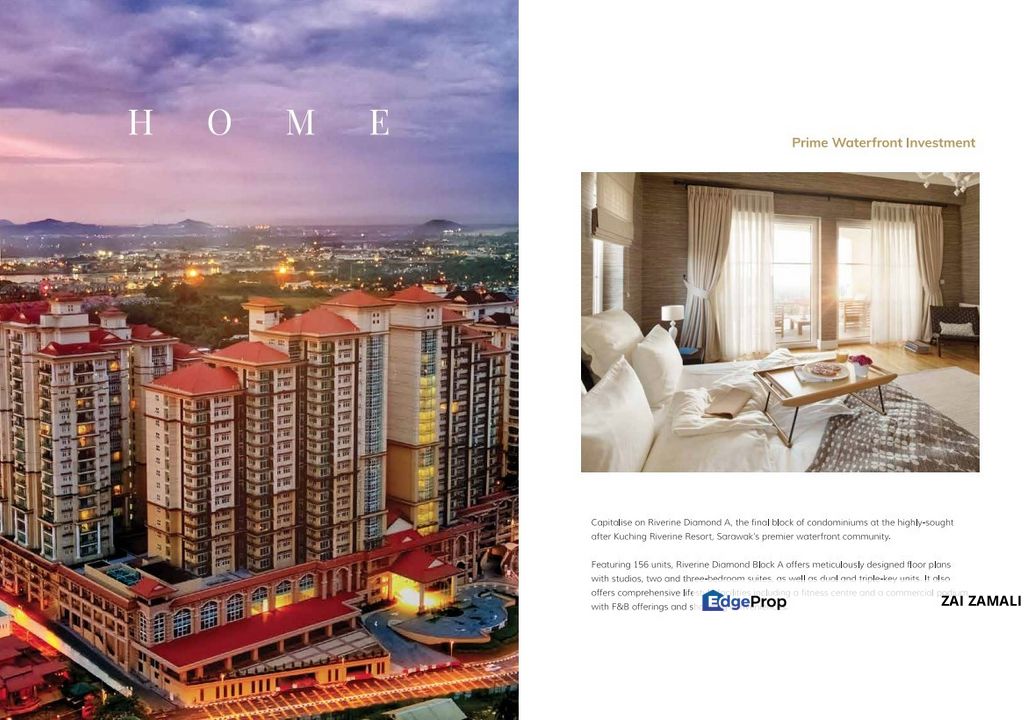 Riverine Diamond Luxury Condominium, Sarawak, Kuching