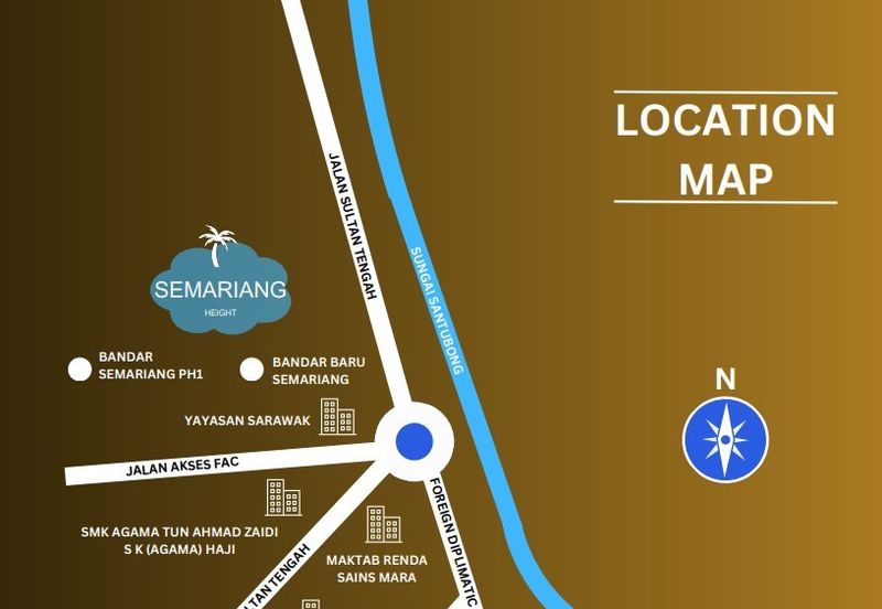 Samariang  Height Single Storey Semi-D House