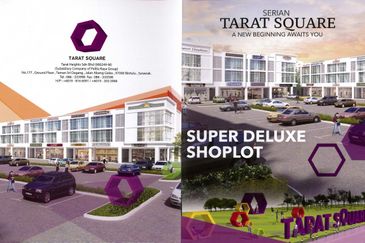 Tarat Square 3 storey Commercial Super Deluxe Shoplot 