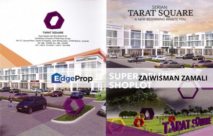 Tarat Square 3 storey Commercial Super Deluxe Shoplot , Sarawak, Serian